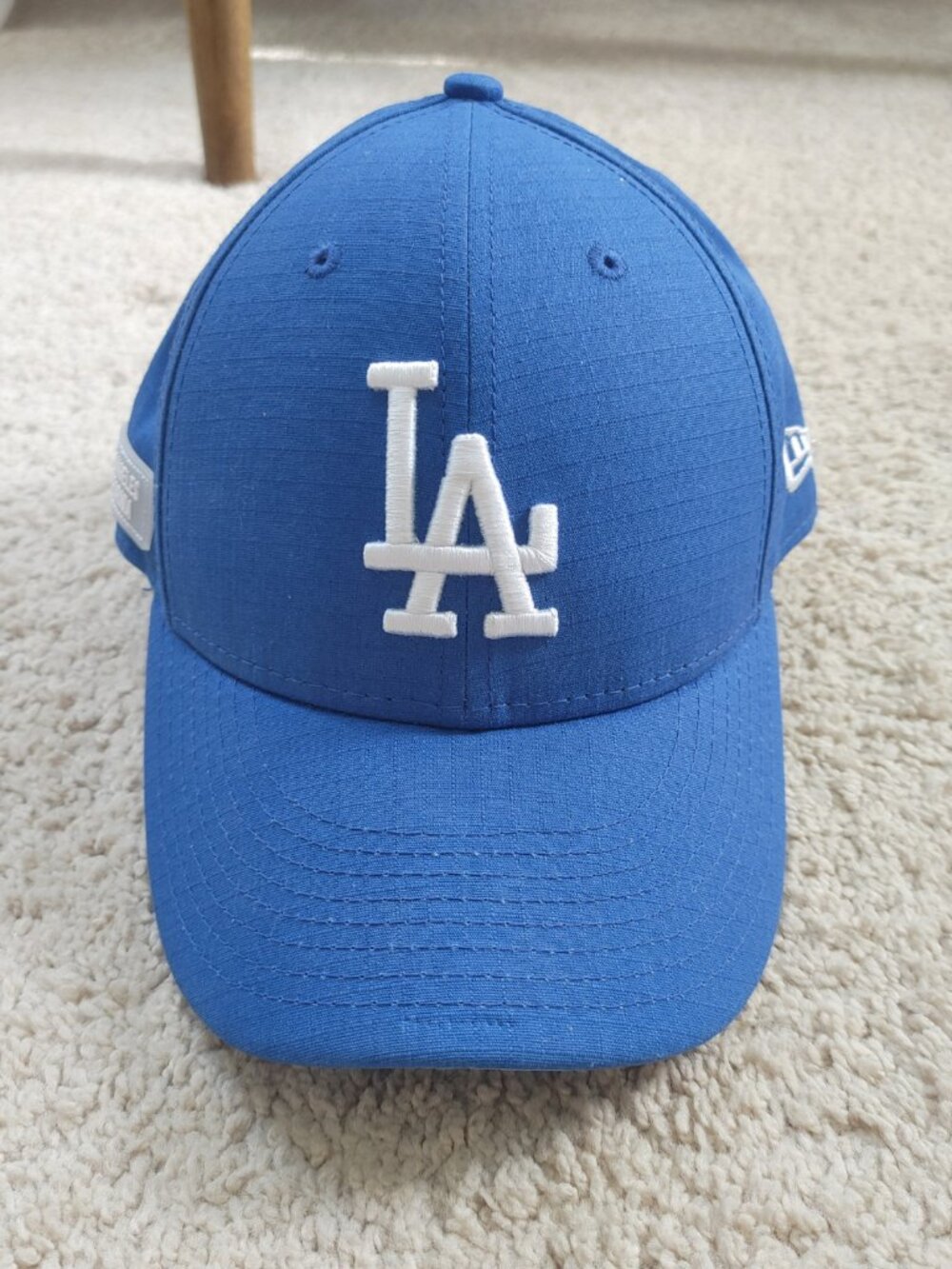 New Era LA Dodgers Low Profile 59FIFTY Fitted Hat 7 1/4 Blue Side Patch LP